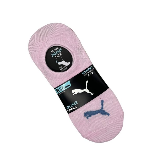 Puma Accessories Puma Ladies No Show Sneaker Sock Liner 8pair Multi